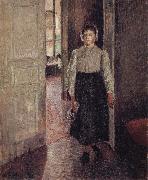 Camille Pissarro The Young maid oil painting